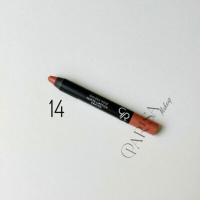 رژلب مدادی گلدن رز مدل Crayon شماره 14