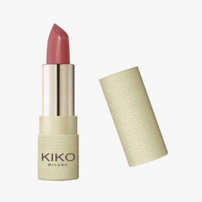 رژلب جامد مات گیاهی کیکو میلانو KIKO MILANO مدل Green Me رنگ Essential Mauve (شماره 102)