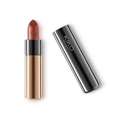 رژلب جامد کرمی کیکو میلانو KIKO MILANO مدل Gossamer Emotion رنگ Red Amber (شماره 138)
