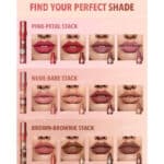رژلب 4 در 1 شیگلم SHEGLAM مدل MEGA STACKS رنگ Brownie Stack - Image 4