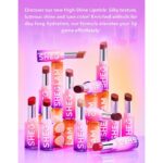 رژلب جامد شاین شیگلم SHEGLAM مدل Mirror Kiss رنگ Periodt - Image 6