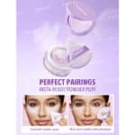 پاف سه عددی شیگلم SHEGLAM مدل Insta-Ready رنگ Mauve Purple - Image 6