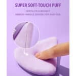 پاف سه عددی شیگلم SHEGLAM مدل Insta-Ready رنگ Mauve Purple - Image 3