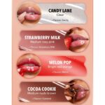 لیپ گلاس کریستالی مرطوب کننده شیگلم SHEGLAM مدل Crystal Glazed Moisturizing Lip Glossرنگ Cocoa Cookie - Image 8