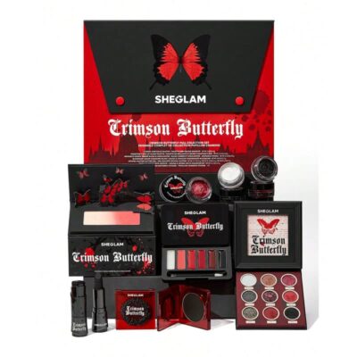 پک آرایشی پروانه زرشکی شیگلم SHEGLAM مدل Crimson Butterfly