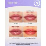 روغن لب رنگی شیگلم SHEGLAM مدل Jelly Wow Tinted Lip Oil رنگ Hot Shot - Image 8