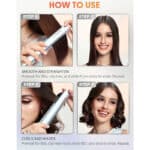 اتو مو مسافرتی شیگلم SHEGLAM مدل Travel Buddy Mini Hair Straightener - Image 3