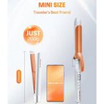 اتو مو مسافرتی شیگلم SHEGLAM مدل Travel Buddy Mini Hair Straightener - Image 6