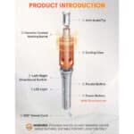 دستگاه کرلی مو اتوماتیک شیگلم SHEGLAM سایز 25mm مدل It-Curl One-Touch Instant Curler - Image 2