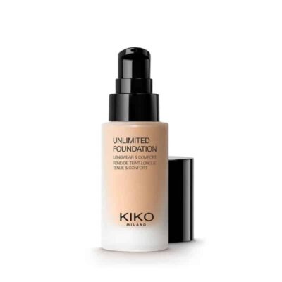 کرم پودر کیکو میلانو KIKO MILANO مدل Unlimited Foundation رنگ 02 Neutral