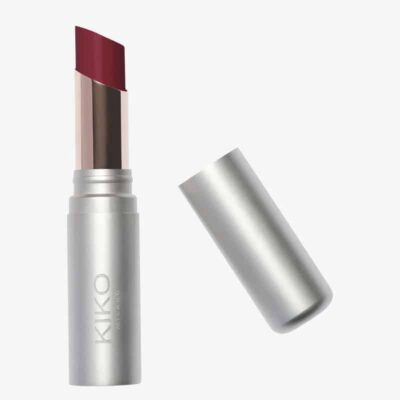 رژلب جامد براق کیکو میلانو KIKO MILANO مدل Hydra Shiny رنگ Cherry Red (شماره 08)