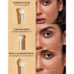 ست براش آرایش صورت شیگلم SHEGLAM مدل Glam 101 Face Essentials Brush Set - Image 7