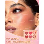 پالت رژگونه کرمی شیگلم SHEGLAM مدل Flush Crush رنگ Cottage Core Garden - Image 3