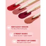 تینت لب و خط لب دو طرفه شیگلم SHEGLAM مدل Glam 101 Sheer Tinted Lipstick & Liner Duo رنگ Strawberry Sorbet - Image 6