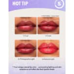 تینت لب و خط لب دو طرفه شیگلم SHEGLAM مدل Glam 101 Sheer Tinted Lipstick & Liner Duo رنگ Strawberry Sorbet - Image 5