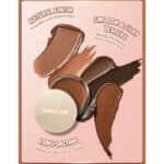 برانزر کرمی کاسه ای شیگلم SHEGLAM مدل Silk Haze رنگ Caramel - Image 4