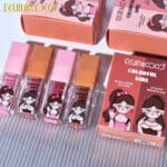پک دو عددی لیپ گلاس و رژلب مایع مات KEVIN & COCO مدل Colorful Girl