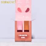 پک دو عددی لیپ گلاس و رژلب مایع مات KEVIN & COCO مدل Colorful Girl