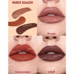 پک 3 عددی رژلب مایع شیگلم SHEGLAM مدل Matte Allure رنگ Nude Beach - Image 2