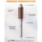 برس پیچ حرارتی شیگلم SHEGLAM سایز 38mm مدل It Curl Thermal Blowout Brush - Image 3