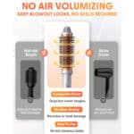 برس پیچ حرارتی شیگلم SHEGLAM سایز 38mm مدل It Curl Thermal Blowout Brush - Image 7