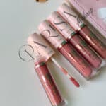 لیپ گلاس براق گلدن رز مدل Nude Look - Image 3