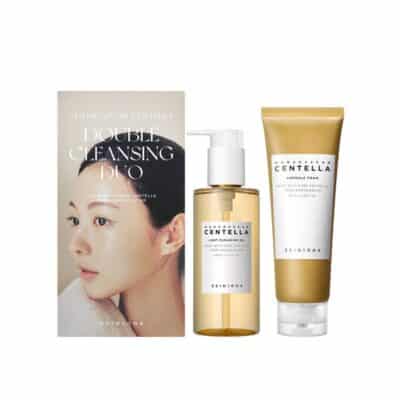پک دو عددی شوینده روغنی و فوم آمپولی سنتلا ماداگاسکار Skin1004 مدل Double Cleansing Duo