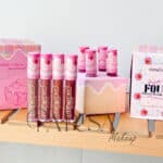 ست 4 عددی رژلب مایع مات KEVIN & COCO مدل Four Cherry Cream Cake - Image 5