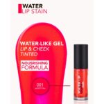تینت لب فلورمار مدل Water Lip Satin کد 001(رنگ Infinite Pink) - Image 4