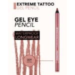 مداد چشم ژلی فلورمار flormar مدل Extreme Tattoo Gel Pencil کد 009(رنگ Pink Star) - Image 4