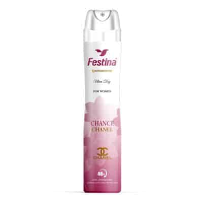 اسپری ضدتعریق بدن زنانه فستینا Festina مدل CHANEL CHANCE