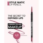 مداد لب پیچی فلورمار flormar مدل Style Matic Lipliner کد SL08(رنگ Rose) - Image 2