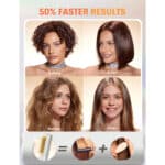 برس حرارتی صاف کننده مو سه بعدی شیگلم SHEGLAM مدل Sleek Chic 3D Thermal Straightening Brush-US Plug - Image 7