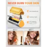 برس حرارتی صاف کننده مو سه بعدی شیگلم SHEGLAM مدل Sleek Chic 3D Thermal Straightening Brush-US Plug - Image 4