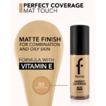 کرم پودر مات فلورمار مدل Perfect Coverage Mat Touch کد 305(رنگ Golden Honey) - Image 2