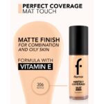 کرم پودر مات فلورمار مدل Perfect Coverage Mat Touch کد 306(رنگ Pastelle) - Image 2