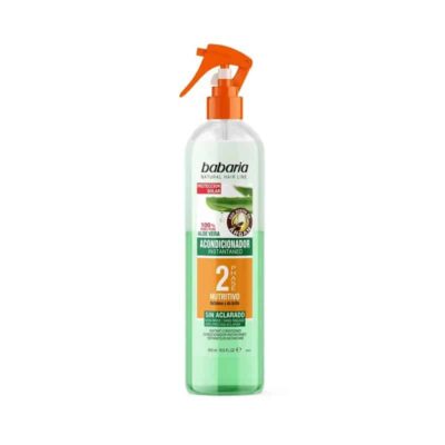 اسپری دوفاز احیا کننده مو باباریا Babaria مدل Pure Aloe Vera(سبز)