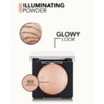هایلایتر پودری درخشان کننده فلورمار flormar مدل Illuminating Powder کد 003(رنگ Bronze Star) - Image 2
