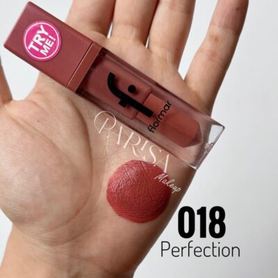 رژلب مایع مات فلورمار مدل Kiss Me More Lip Tattoo کد 018(رنگ Perfection)
