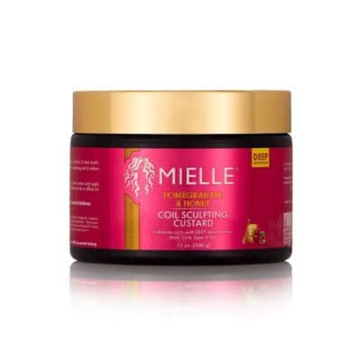 کرم حالت دهنده موی فر و ضخیم میله Mielle حاوی انار و عسل(340 گرم)