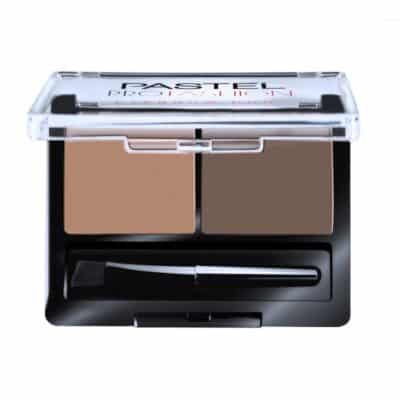 پالت سایه ابرو 2 رنگ پاستل پرو فشن PASTEL PRO FASHION مدل Eyebrow Duo کد 02