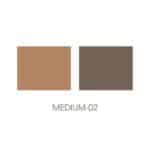 پالت سایه ابرو 2 رنگ پاستل پرو فشن PASTEL PRO FASHION مدل Eyebrow Duo کد 02 - Image 2