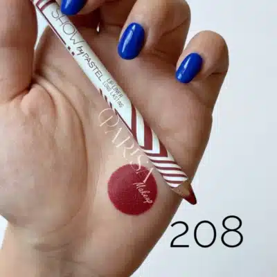 خط لب پاستل PASTEL مدل Show By Pastel Lip Liner کد 208