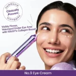 کرم دور چشم ضدچروک +NAD و رتینول numbuzin مدل 9+ NAD+ Retinol Volumetox Eye Cream(10 میل) - Image 5